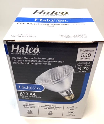 HaloXen PAR 30L Med. Base 120 Volt 2000 Hours Reflector Lamp Bulb - Image 1 of 4