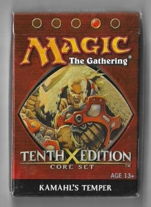Magic The Gathering Decima X Edizione Kamahl's Temper Mazzo Tematico Sigillato * 10° MTG - Foto 1 di 6