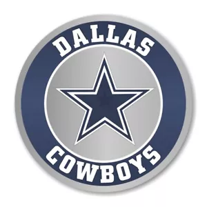 Dallas Cowboys Round Decal - Picture 1 of 1