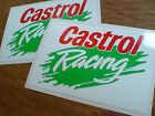 CASTROL RACING Classic Vintage  Retro Car Motorcycle Stickers Decals 100mm