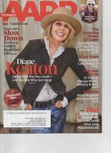AARP Das Magazin Cover Diane Keaton Dezember 2015 / Januar 2016 - Bild 1 von 1