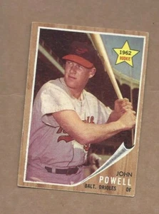 1962 Topps baseball card #99 Boog Powell Baltimore Orioles EXMT inventory A - Picture 1 of 2