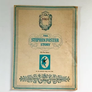 1969 The Stephen Foster Story Paul Green Old KY Home State Park música folclórica - Imagen 1 de 21