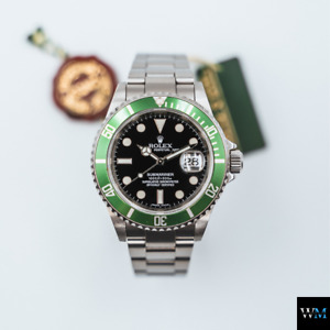 Preowned - 2008 - Rolex - Submariner Date 'Kermit' - With Box, Papers - 16610LV