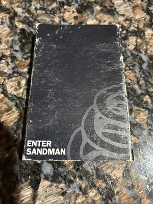 Metallica Enter Sandman Cassette Single 1991 Stone Cold Crazy - Image 1 of 4