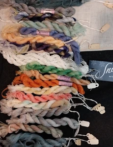 Lot(16+2) Needlepoint Necessities Overdyed Rachel + Caron Snow - Picture 1 of 1