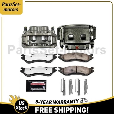 Front Disc Brake Pad Brake Caliper for Dodge Ram 1500 3.7L 2003 2004 2005 - Image 1 of 4