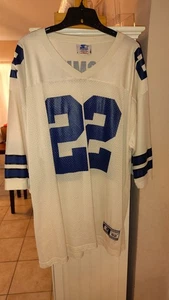 Vintage 95 Starter Emmitt E Smith NFL Football Dallas Cowboys Jersey Sz 52 / XL - Picture 1 of 10