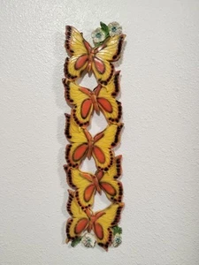 Vintage 1978 Universal Statuary Corp. Groovy Butterfly Art Piece 24" Tall - Bild 1 von 9
