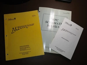 Williams INDIANA JONES Original Pinball Operations Manual + Schematic + Handbook - Picture 1 of 10
