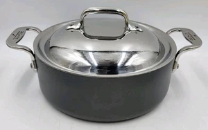 ALL-CLAD Limited Julia Child Stainless Steel 2 Qt Saucepan 8" x 3” Sauce Pan Pot - Picture 1 of 19