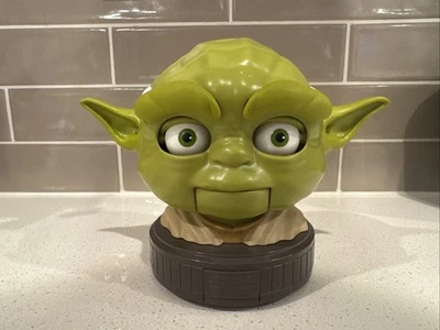 Figura Busto Parlante Maestro Jedi Star Wars Yoda 2015 LFL Spin Master Ver Video Foto 1 de 3