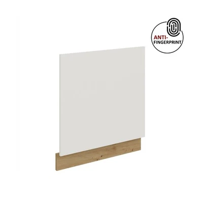 Frontblende für integrierten Geschirrspüler 60 cm ARIA Weiß + Eiche Artisan - Bild 1 von 4
