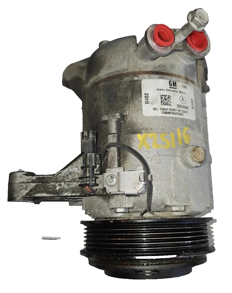 Compressor de ar 16 BUICK LACROSSE A/C 72678 MILHAS 3,6L APENAS 22796879 23105377 - Imagem 1 de 4