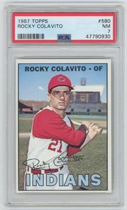 1967 Topps 580 Colavito PSA 7 681685  - Foto 1 di 2