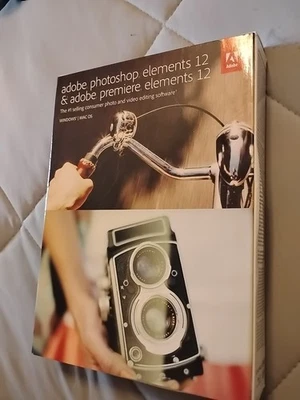 Adobe Photoshop Elements and Premiere Elements 12 - MAC / PC (bundle package)#B7 - Image 1 of 2