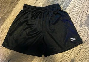 Boys Girls Size Youth Medium Score Black Shorts - Picture 1 of 1