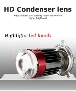 LED Spotlight for Motorcycles 13W with Dual Color Output for Safety and Style - Picture 1 of 16