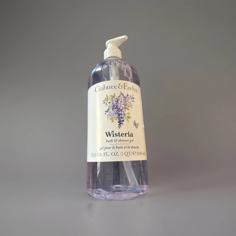 Gel de baño y ducha Crabtree & Evelyn Wisteria Jumbo 33,8 OZ nuevo Foto 1 de 1
