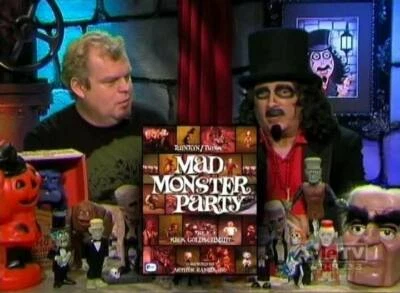 Rankin/Bass' Mad Monster Party Hardcover book signed and drawn in! - Image 1 of 4