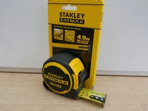 STANLEY FMHT33104-5  10M/33' TAPE MEASURE 4.9M REACH - Picture 1 of 2