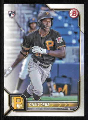 2022 Bowman #51 Oneil Cruz RC - Image 1 of 2