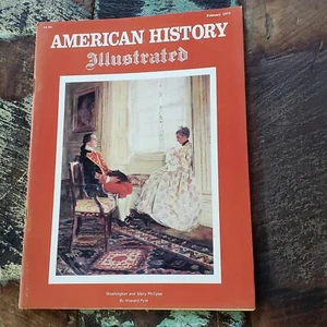 Vintage magazine American history Washington and Mary Philipse February 1973 - Imagen 1 de 1