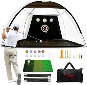 Golf Hitting Practice Net for Backyard Driving - Picture 1 of 10