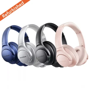 Bezprzewodowe słuchawki nauszne Soundcore Life Q20 ANC Hi-Res Bass 40 godzin odtwarzania| Odnowione - Zdjęcie 1 z 25