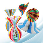  5 stcke Regenbogen Farbe Papier Origami Sonnenhte DIY Folding Vase Form Hut