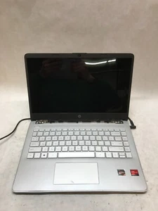 HP 14-fq0110wm 14" AMD Ryzen 3 3250U 2.6GHz 8GB RAM NO SSD/OS For Parts AS IS DW - Picture 1 of 8