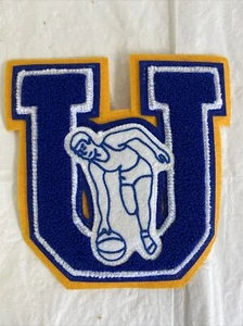 Rimersburg PA Union High School Knights Sports  Patch Purple Gold Letterman VTG - Picture 1 of 10