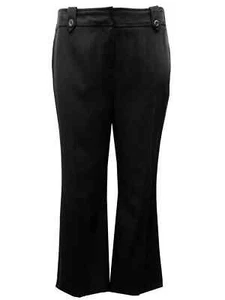 Ex-Evan Damen Übergröße schwarz Stretch gerade Beinhose Größe 20 - Bild 1 von 4