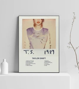 Taylor Swift 1989 Album Premium Music Poster | Artwork Tracklist - Picture 1 of 4