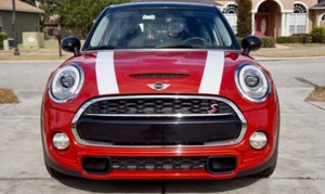 Rayas de capó de vinilo - ajuste exacto - se adapta a MINI Cooper & Cooper S F55 F56 2014-2024 - Imagen 1 de 6