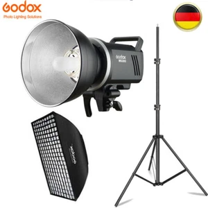 Godox MS300 2,4G 300W Studio Blitz Blitzgerät Mit 60*90cm Gitter Softboxen - Bild 1 von 11