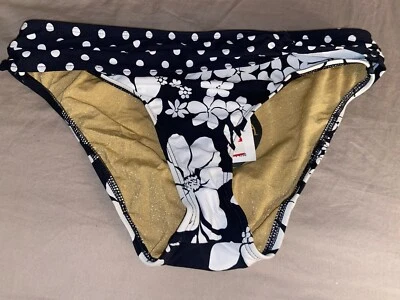 Nuevo con etiquetas Pantalón Athena Casa Bandeado Twist Traje de Baño Bikini Parte Inferior 8 Negro (B5) Foto 1 de 2