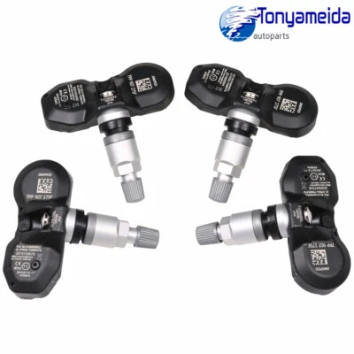 For Audi A8 Quattro Volkswagen Touareg SET (4) TPMS Tire Pressure Sensor 433MHz - Image 1 of 4