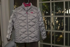 North Face Jacket Girls Xl/18 Zip Up 550 Goose Down Light Outdoor* - Picture 1 of 3