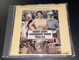 OLDEST LIVING CONFEDERATE WIDOW TELLS ALL Soundtrack by Mark Snow CD *VG w/hole* - Picture 1 of 9