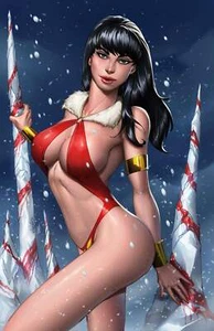 Vampirella Helliday Special 2024 Afshari Comics Exclusive - Picture 1 of 2