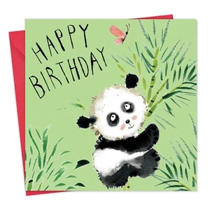 Happy Birthday Wrapping Paper - Pandas - 2, 4 or 6 Sheets & Tags, Card Available - Picture 1 of 37