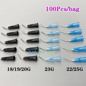 100 Stück/Packung Dental Nadelspitzen für Ätzgel Komposit Fluss Applikator 18/19/20 G - Bild 1 von 30