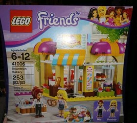 NEW LEGO Friends Downtown Bakery 41006 Sealed Box 2013 Retired Set Mia Danelle