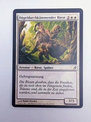 Magic the Gathering HILLCOMBER GIANT Lorwyn MTG DE HUGELDURCHKAMMENDER RIESE - Image 1 of 2