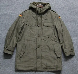 ORIGINAL VINTAGE 1990 NEU BUNDESWEHR ARMEE PARKA JACKE MANTEL HERREN LARGE - Bild 1 von 6