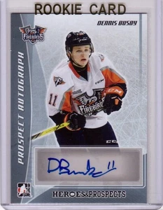 DENNIS BUSBY 16/17 Leaf Heroes Prospects Platinum Rookie Autograph Auto Signed - Picture 1 of 2