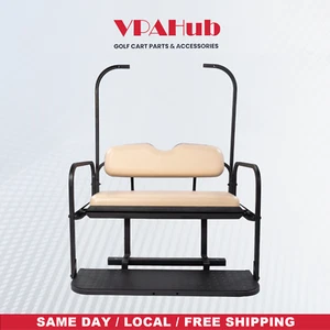 VPAHub Club Car DS Flip Folding Buff Rear Seat Kit, Fit for 1982-2007 Models - Picture 1 of 6