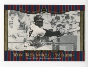 2001 Upper Deck Hall of Famers #73 Willie Mays quasi nuovo o migliore - Foto 1 di 2