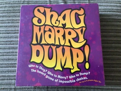 Shag Marry Kill! - The Adult Board Game of Impossible Choices New - Image 1 of 2